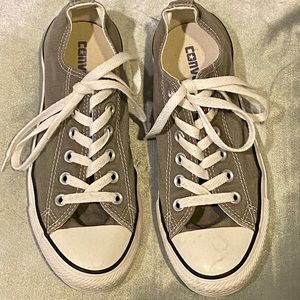 Grey Converse All Star Sneakers